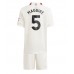 Billige Manchester United Harry Maguire #5 Børnetøj Tredjetrøje til baby 2023-24 Kortærmet (+ korte bukser)